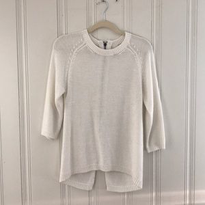 Zara Lightweight Cream Sweater